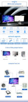 22 "Core I3 I5 Business Allemaal In Één Computer I5 3470 8Gb 256G Ssd Gaming Monoblock Desktop Alles In Één Pc Aio Voor Kantoor