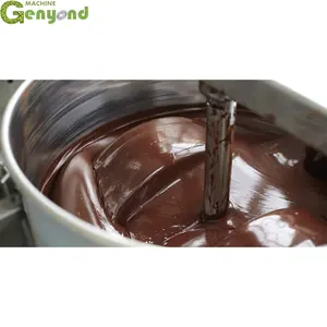 Fábrica de Shanghai nueva llegada 25L/60L/100L chocolate melanger puntas de cacao máquina de molienda para la venta