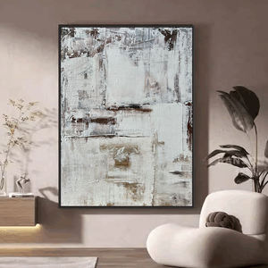 Living Room Home Decor New Design 100% Hand Painted <b>Canvas</b> Wall Art Thick Handmade Large Abstract Oil Painting <b>Frame</b> Original 08 - Product Image 3