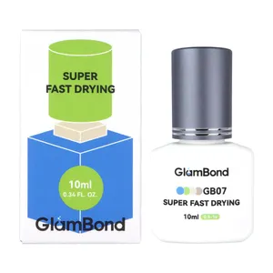 Professional Super Fast Drying Eyelash Extension Glue Cruelty Free Free Adhesive Lash Glue Korean Eyelash Extension Glue