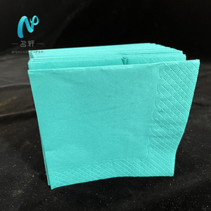 Nhà Sản Xuất Tùy Chỉnh <span class=keywords><strong>2025</strong></span> Bán Buôn Giấy Khăn Ăn 33*33Cm Ăn Trưa Màu Xanh Lá Cây 1-2ply Tiệc Cưới Bữa Ăn Tối Khăn Ăn Với Logo Nhà Hàng - Product Image 1