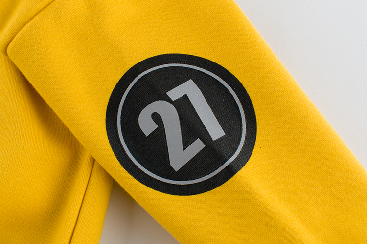 Autumn Winter Kids Clothes Fashion Design Boys Clothing Long Sleeve Fleece Set