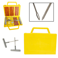 Kit de Reparación de Neumáticos para Auto, Camioneta y Motocicleta, 28 PSI, de Alta Resistencia, para Neumáticos Sin Cámara, con Remaches - 28 Piezas