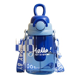 Trendy Cool Big Belly Cup Large Capacity Water Bottle Pink Pc Material Health Safe For Sports Fitness Use - Product Image 2