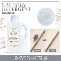 Lessive en poudre OEM en gros, capsules de lessive liquide, produits de nettoyage parfumés, couleur gris perle carré