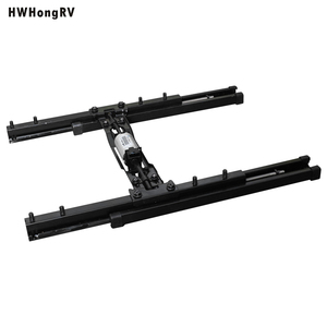 Riel deslizante eléctrico HWHongRV para asientos, ajustable hacia adelante y hacia atrás, riel deslizante para asientos de RV, limusina, furgoneta, con interruptor - Product Image 5