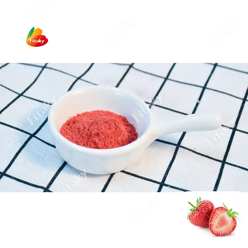 Poudre de fraise Formule pure en poudre de fraise FD Poudre de fraise