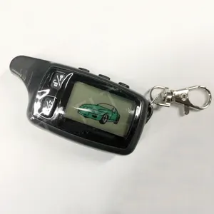 Russian Key LCD Remote Control KeyChain For Vehicle Security 2 way Car Alarm System Tomahawk TW9030 TW9020 TW-9020 TW 9030 9020