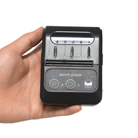 Printer Bluetooth genggam portabel, Printer Thermal Bill 58mm