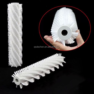 <span class=keywords><strong>Brosse</strong></span> spirale sur mesure à poils en nylon, manche <span class=keywords><strong>métallique</strong></span>, diamètre <span class=keywords><strong>150</strong></span>-250 mm, pour le nettoyage industriel et des fruits et légumes - Product Image 4