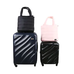 2022 Hardside Fancy 4 Piece Medium Size Travel Bags Luggage Sets With Travel Duffel Bags For Couple