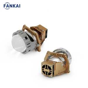Fankai S1 3นิ้วลำแสงคู่60W 15000LM 6000K 12V สำหรับไฟหน้ารถยนต์ดัดแปลงติดตั้งได้อเนกประสงค์ - Product Image 1