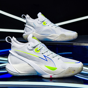 2026 NEW LEAO Durable and Breathable Men's <strong>Basketball</strong> <strong>Shoes</strong> for Teenagers Sports Sneakers with Friction Sound for Autumn Season - Product Image 5