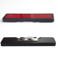 Multi-idioma recarga reutilizable programable Led nombre insignia Led pantalla Led etiqueta