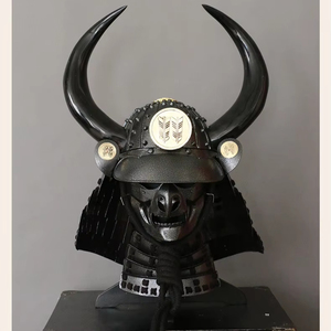 <span class=keywords><strong>Casque</strong></span> de samouraï japonais, pièce d'exposition, accessoire de cinéma et de télévision, objet de collection, décoration, portable, période Sengoku, fer de combat - Product Image 1