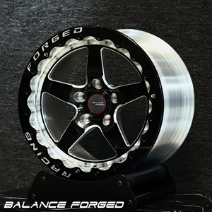 عجلة سحب من سبيكة سوداء مخصصة 5x5x x x 17x11 17x10 5x x حواف مطرزة لموستانج Supra MKV BMW M3 G80 G81 M4 - Product Image 4