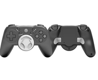Manette de jeu à double vibration pour PS4/PC/Android, manette sans fil avec volant de jeu