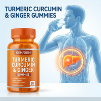 Gummies de Curcuma et Curcumine OEM ODM Marque Privée – Soutien Articulaire, Bien-être Adulte, Antioxydant Naturel, Testé en Laboratoire