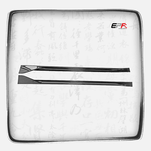 Paire d'extensions de bas de caisse en carbone pré-imprégné MP de qualité supérieure, compatibles OEM, pour BMW G80 G80 Berline, accessoires de performance Street Track - Product Image 1