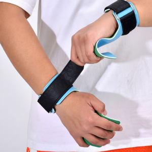 Sangles de poignet personnalisées avec coussinets de préhension pour la musculation, l'entraînement en salle de sport et la protection des paumes - Product Image 3