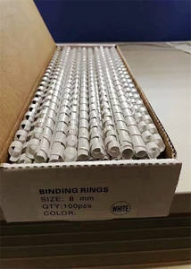 <span class=keywords><strong>เมนู</strong></span>ยอดนิยม21ลูปผูกใช้หวี PVC 6มม.-51มม. สีสันเกลียว PVC พลาสติกผูกหวี - Product Image 6