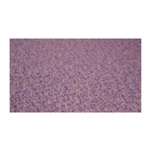 Tela Tweed de Primera Calidad Hecha en Corea, Color Rosa-Morado, Textura Suave Bouclé, Tela Textil Tejida Personalizada OEM y ODM - Product Image 4
