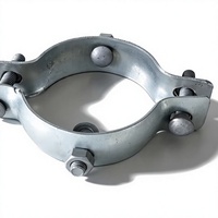 Pince de fixation réglable en acier au carbone galvanisé à chaud YX pour câble électrique de ligne aérienne – Installation facile
