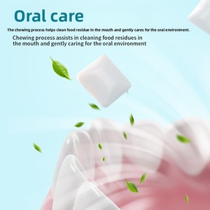 Chewing-gum KOZED Cool Mint sans sucre, saveur originale, effet rafraîchissant, bonbons à mâcher pour une haleine fraîche après les repas, sachet de 116g - Product Image 3