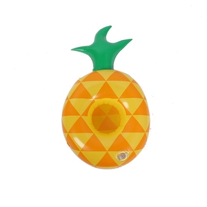 Jouets aquatiques directement de l'usine, flotteur de piscine gonflable personnalisé en forme de flamant rose, vache, porte-gobelet, refroidisseur de bouteille, porte-boissons gonflable - Product Image 6