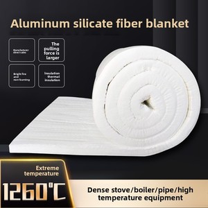 Công Nghiệp Nhôm Silicat Kim Đấm Cách Nhiệt Bông Hội Đồng Quản Trị Chống Cháy Đá Len Amiăng Sợi Cách Nhiệt Vật Liệu - Product Image 2