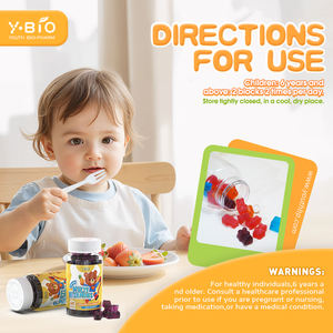 Gomitas Masticables Multivitamínicas para Niños y Adultos, Apoyo Diario para el Sistema Inmunológico y la Energía con <span class=keywords><strong>Complejo</strong></span> de Vitamina <span class=keywords><strong>B</strong></span>, C, D y E, Sabores Frutales Deliciosos - Product Image 6