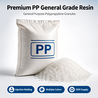 Granulés de résine PP à usage général, couleur personnalisée, qualité médicale, MFI stable, matière première plastique pour les nécessités quotidiennes