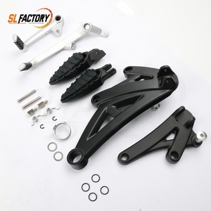 Soporte de Reposapiés de Aluminio Negro para <span class=keywords><strong>Ducati</strong></span> Diavel Carbon 12-17 1200 FL 2018 1200/1200 FL 2018 <span class=keywords><strong>Diesel</strong></span> 2017 - Product Image 6