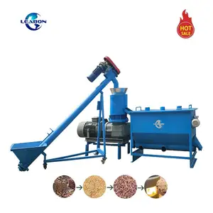 4t/h Wood Pellet Production Line Tree Branch Sesame Stalk Pelletizer Bamboo Powder Pellet Mill Plant