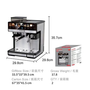 Professional Fully Automatic Coffee Machine <b>Espresso</b> Portable Italian Stainless Steel Housing <b>Espresso</b> Machine - Product Image 5