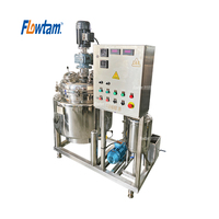 100 200 500 litres réservoir de mélange mélangeur sous vide mélangeur de parfum savon liquide faisant la machine avec homogénéisateur