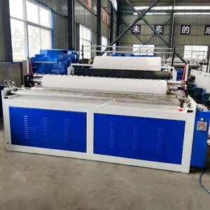 Voll automatische Toiletten papier herstellungs maschinen Toiletten papier maschine Produktions linie Toiletten papiers chneide maschine - Product Image 3