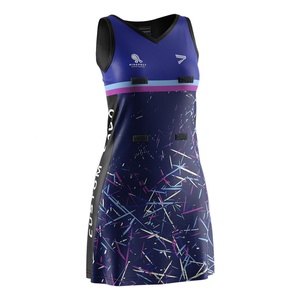 Vestido plisado bordado para mujer, para tenis y netball, ideal para competiciones de running y clubes deportivos. - Product Image 3