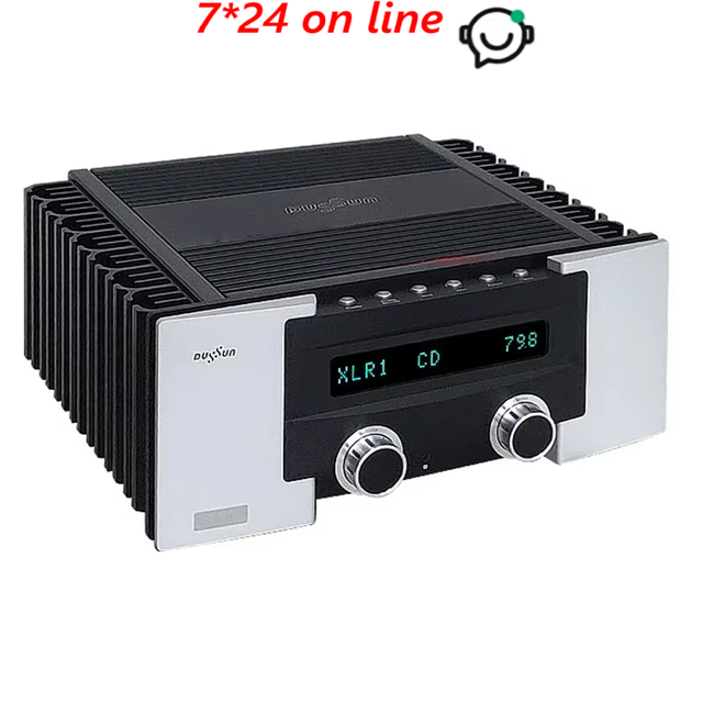 DUSSUN R30V Integrated Stereo Power Amplifier High-Power HIFI Power Amplifier Volume Control Range 80.0 DB