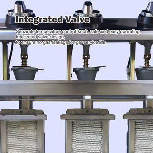 Parrilla de <span class=keywords><strong>Gas</strong></span> Portátil Rectangular <span class=keywords><strong>para</strong></span> Barbacoa, Ideal <span class=keywords><strong>para</strong></span> Picnic, Jardín, Fiestas y Cocina al Aire Libre - Product Image 3