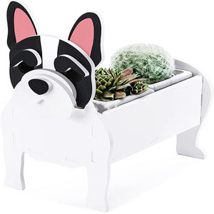 Planteur <span class=keywords><strong>de</strong></span> chiens en forme <span class=keywords><strong>de</strong></span> dessin animé, Pots <span class=keywords><strong>de</strong></span> fleurs mignonnes pour <span class=keywords><strong>jardin</strong></span>, plantes <span class=keywords><strong>de</strong></span> Cactus, pour la maison, offre spéciale, - Product Image 1
