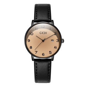 Relojes de Pareja Nuevos, Retro, Minimalistas, con Correa de Cuero, Estilo con Fecha, Reloj de Cuarzo de Alta Gama - Product Image 6