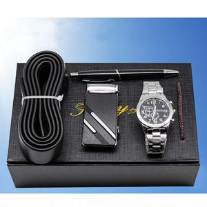Cadeaux de <span class=keywords><strong>mariage</strong></span> pour invités, montre souvenir pour <span class=keywords><strong>homme</strong></span>, <span class=keywords><strong>ensemble</strong></span> de cadeaux de luxe pour fête des pères - Product Image 4
