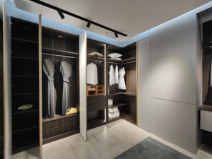 Système de garde-robe modulaire avec étagères ouvertes, montage facile, conception <span class=keywords><strong>en</strong></span> <span class=keywords><strong>kit</strong></span>, grande capacité, meubles de chambre à coucher - Product Image 3