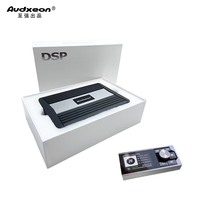 Amplificateur de voiture professionnel Audxeon DSP avec lecteur 14,4 V 60 W 4 canaux XE-A660 Classe AB 6CH Processeur de son numérique Audio de voiture