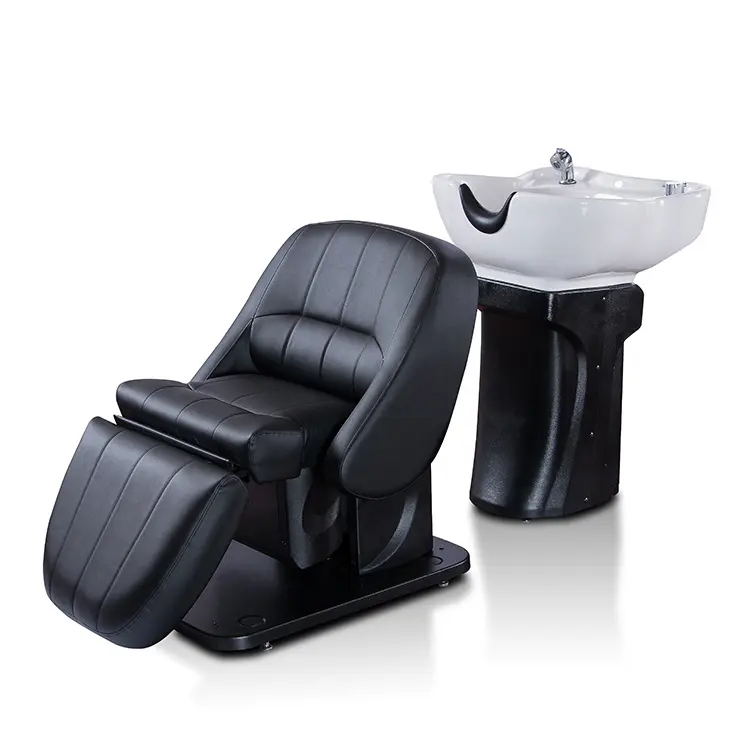 Dongpin Hot Sale Hoge Kwaliteit Luxe Intelligente Full Body Massage Elektrische Shampoo Bed Met Bassin Head Therapie En Stoom