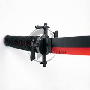Spada Nichirin di <span class=keywords><strong>Tanjiro</strong></span> <span class=keywords><strong>Kamado</strong></span> con Lama Non Affilata e Fodero Nero, Replica Sicura per Adulti (14+) - Product Image 4