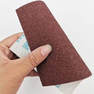 ورق صنفرة عام ، ورق صنفرة أكسيد الألومنيوم الأحمر مربع ، 60 بوصة ، صنفرة صنفرة لصقل الخشب - Product Image 3