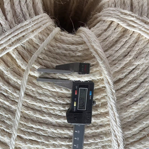 <span class=keywords><strong>Corde</strong></span> en <span class=keywords><strong>sisal</strong></span> blanchie haute résistance, souple et flexible, pour décoration animale de compagnie, griffoir pour <span class=keywords><strong>chat</strong></span>, matériau en fibre durable - Product Image 1