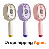 Produits de dropshipping 2026 : Peigne masseur électrique multifonctionnel auto-nettoyant à vibration et pulvérisation pour le cuir chevelu, Agent de dropshipping
